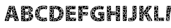 Moltissimo Hearted borders font preview